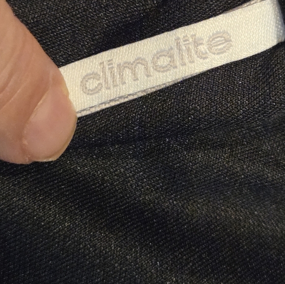 Adidas poly shorts black white Adidas logo misses size large BNWOT - Picture 7 of 7